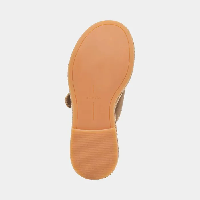 Sandals Shop Dolce Vita Wanika Sandals Almond Nubuck Almond Nubuck
