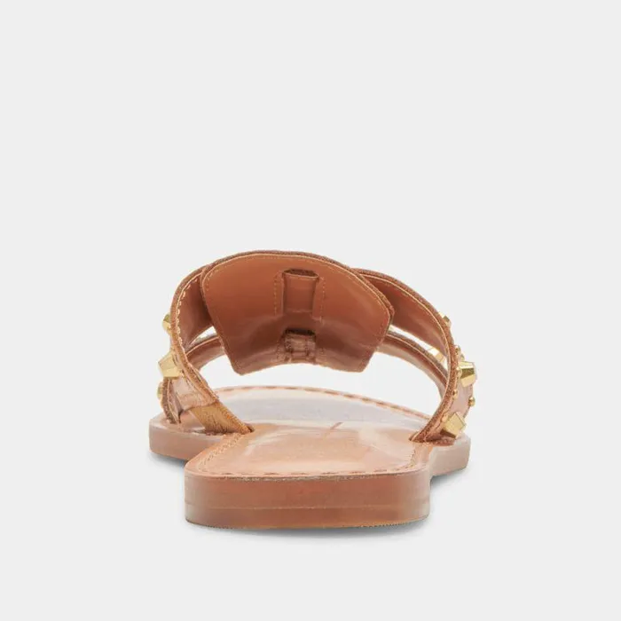 Sandals Shop Dolce Vita Wesla Stud Sandals Honey Leather Honey Leather