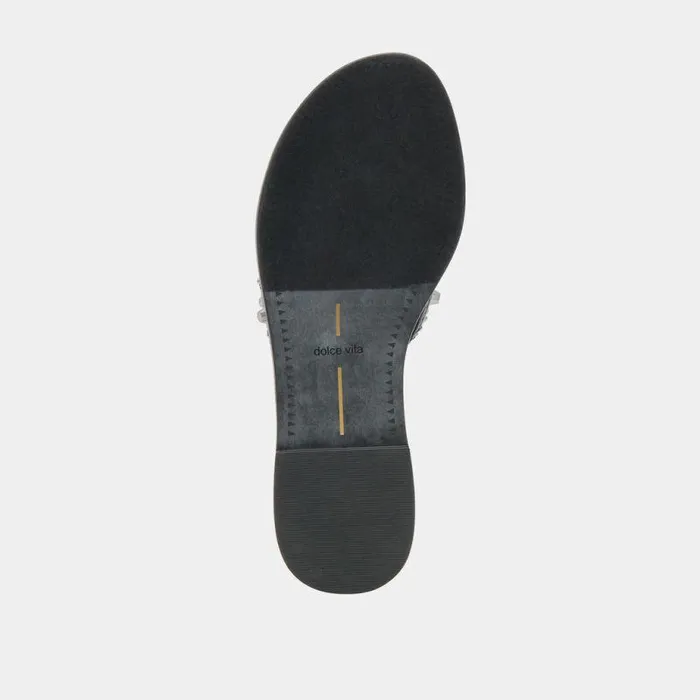 Sandals Shop Dolce Vita Wesla Stud Sandals Midnight Crinkle Patent Midnight Crinkle Patent