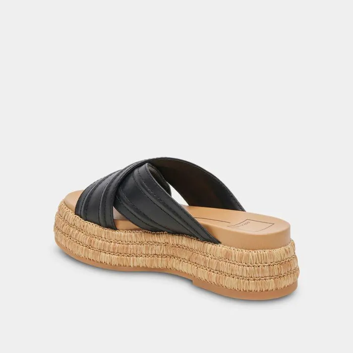 Sandals Shop Dolce Vita Weslee Sandals Black Leather Black Leather