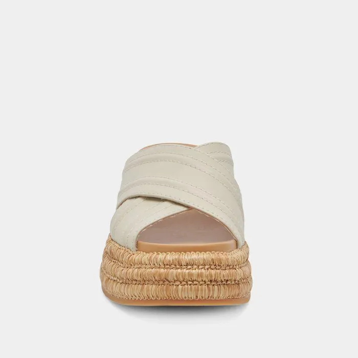 Sandals Shop Dolce Vita Weslee Sandals Ivory Leather Ivory Leather