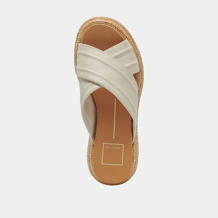 Sandals Shop Dolce Vita Weslee Sandals Ivory Leather Ivory Leather