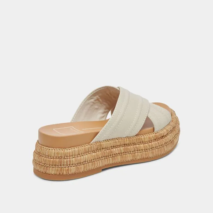 Sandals Shop Dolce Vita Weslee Sandals Ivory Leather Ivory Leather