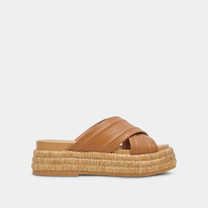 Sandals Shop Dolce Vita Weslee Sandals Tan Leather Tan Leather