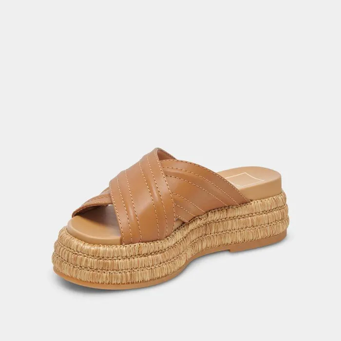 Sandals Shop Dolce Vita Weslee Sandals Tan Leather Tan Leather