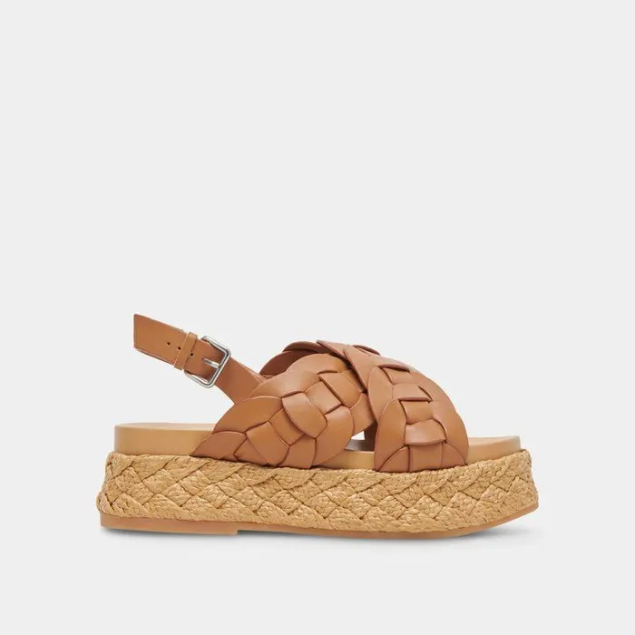 Sandals Shop Dolce Vita Winder Sandals Tan Leather Tan Leather