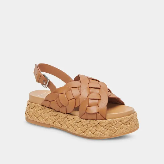 Sandals Shop Dolce Vita Winder Sandals Tan Leather Tan Leather