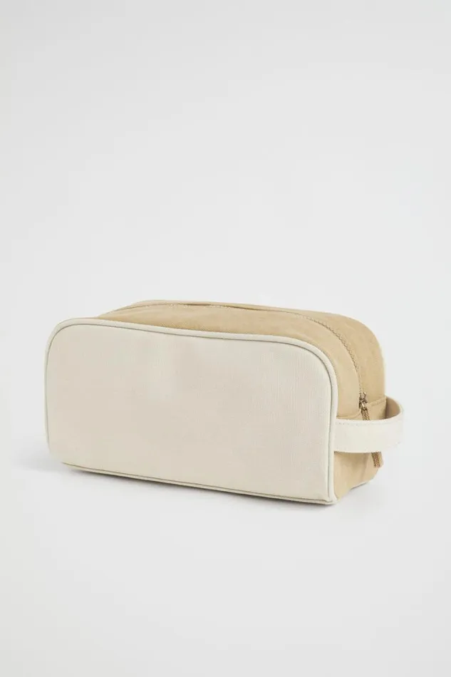 Seed Heritage Accessories Wash Bag Sand Multi 8211 Man
