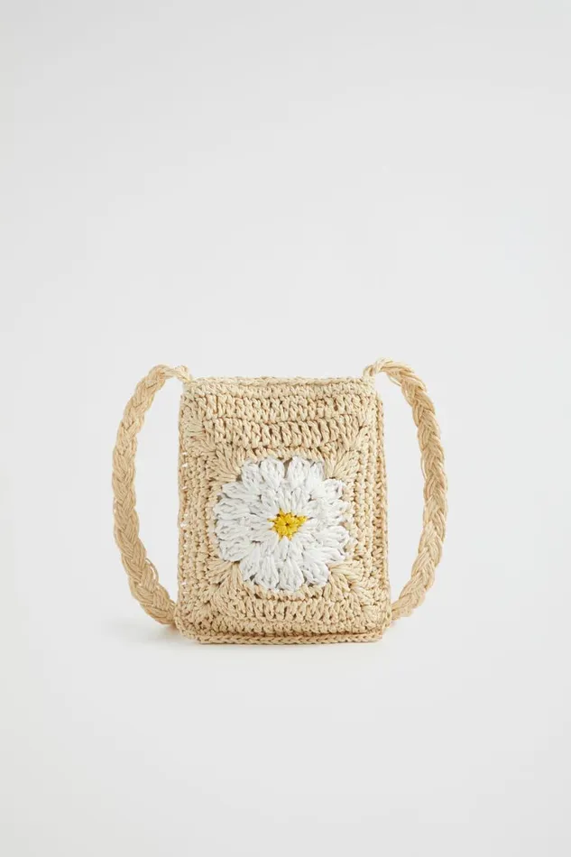 Seed Heritage Bags Daisy Paper Straw Purse Multi 8211 Girl
