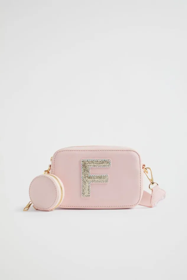 Seed Heritage Bags Glitter Initial Bag F 8211 Girl