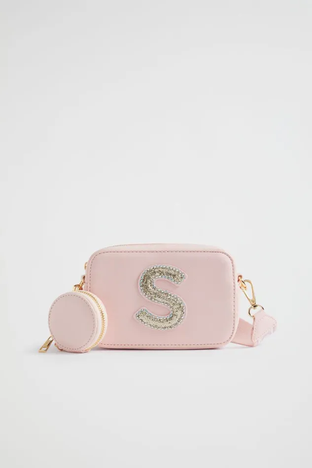 Seed Heritage Bags Glitter Initial Bag S 8211 Girl