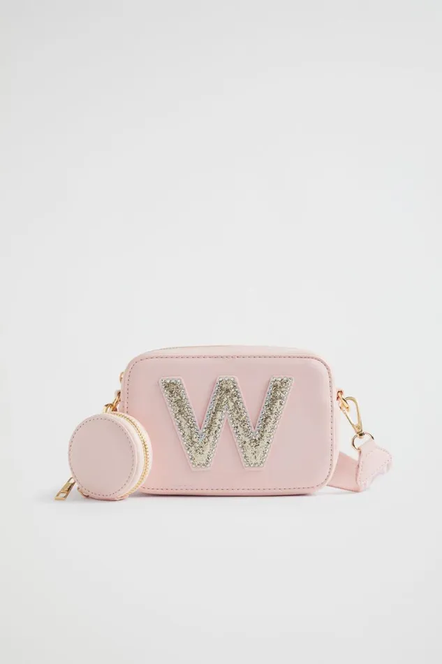 Seed Heritage Bags Glitter Initial Bag W 8211 Girl