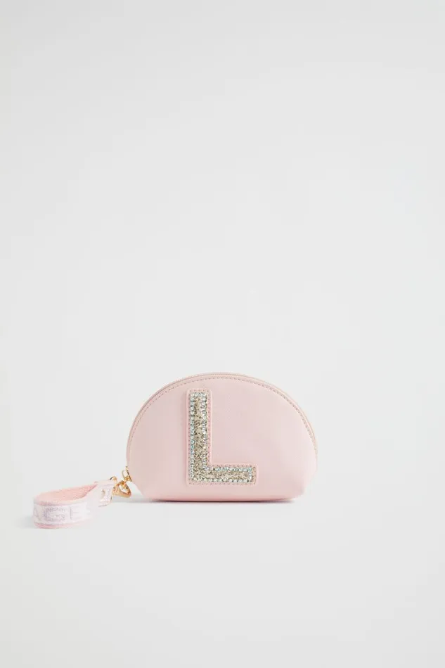 Seed Heritage Bags Glitter Initial Purse L 8211 Girl
