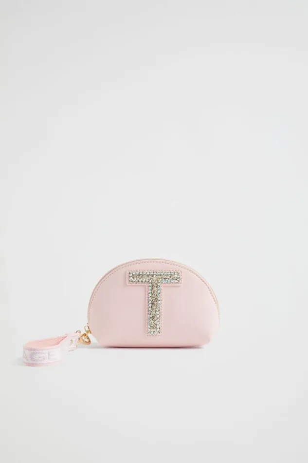Seed Heritage Bags Glitter Initial Purse T 8211 Girl