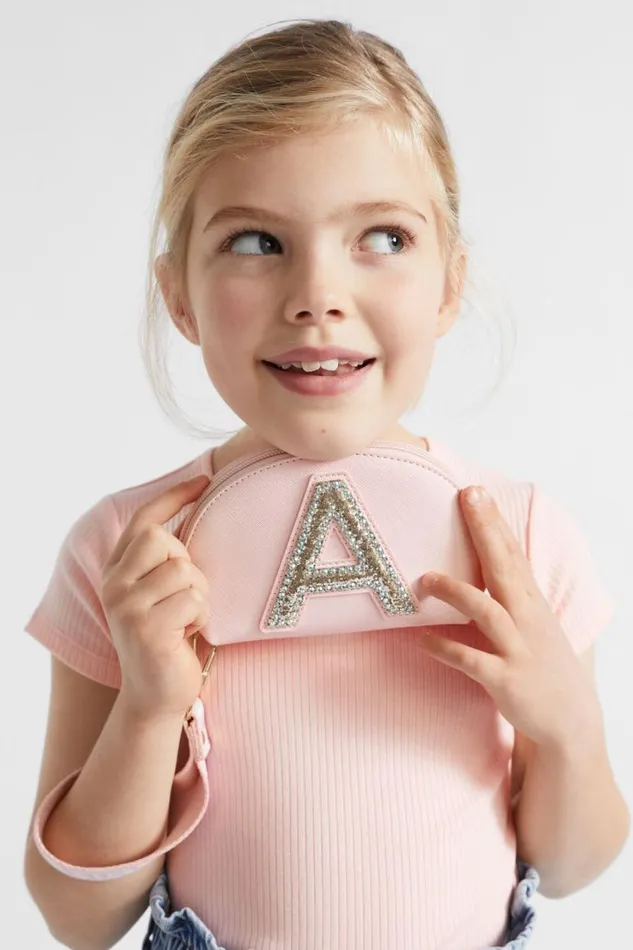Seed Heritage Bags Glitter Initial Purse T 8211 Girl