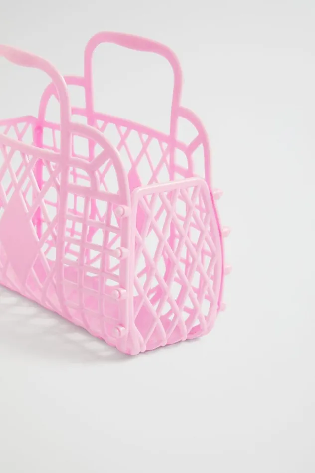 Seed Heritage Bags Retro Mini Basket Bubblegum 8211 Girl