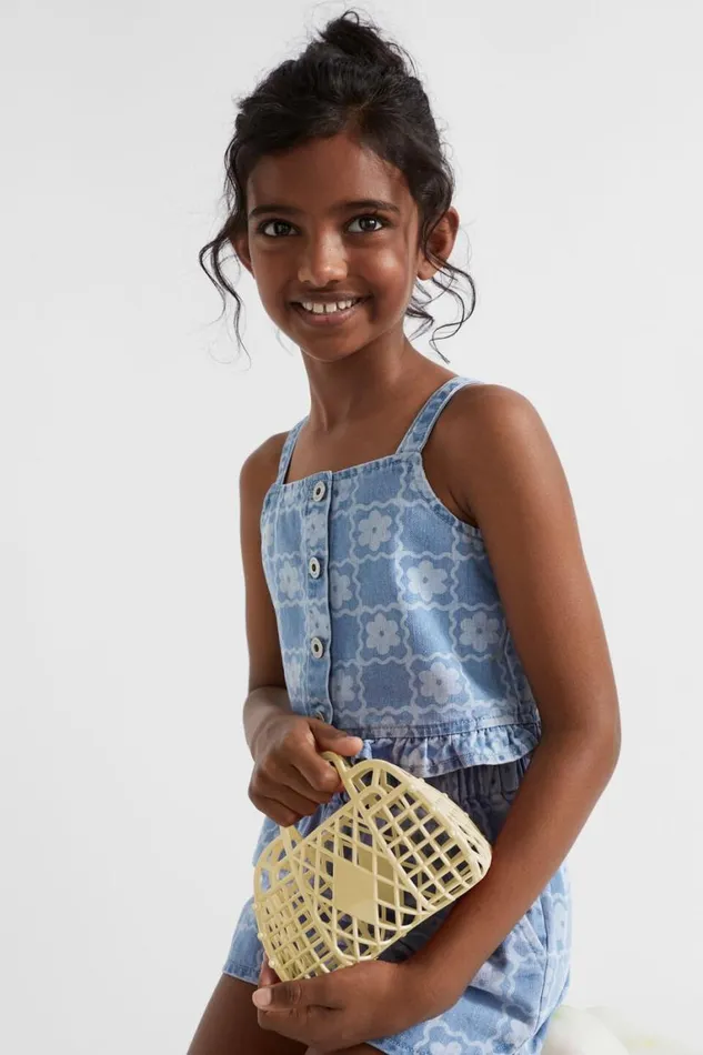 Seed Heritage Bags Retro Mini Basket Yellow 8211 Girl