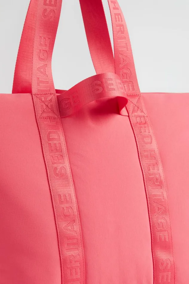 Seed Heritage Beach Bags Monochrome Logo Tote Wild Berry 8211 Woman