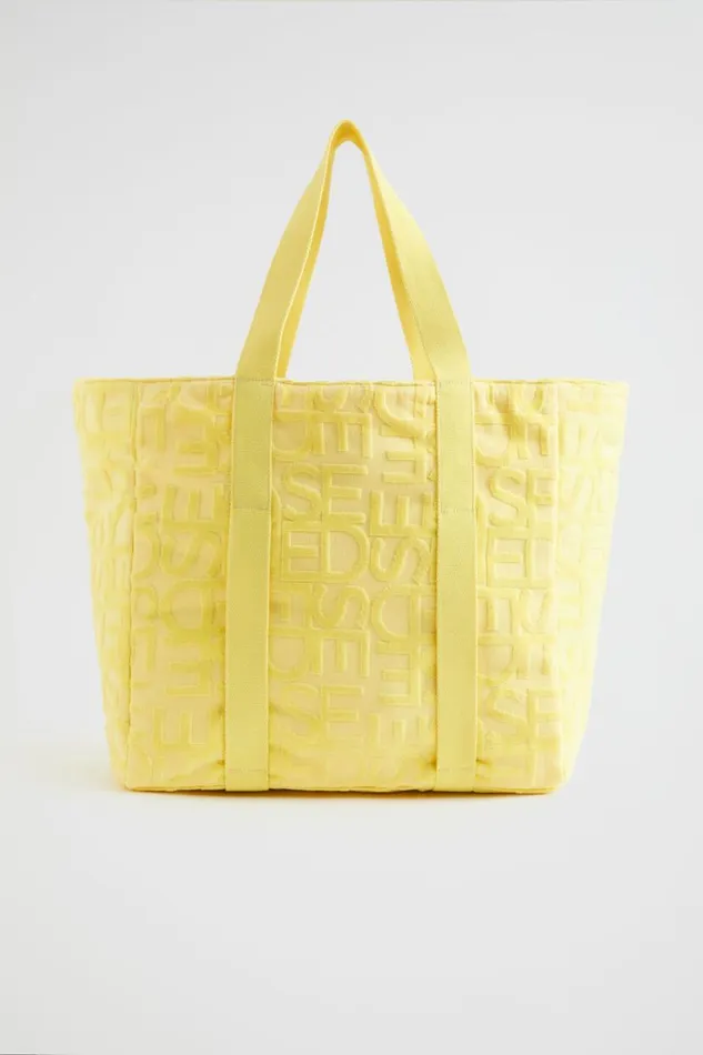 Seed Heritage Beach Bags Seed Logo Beach Bag Lemon Drop 8211 Woman