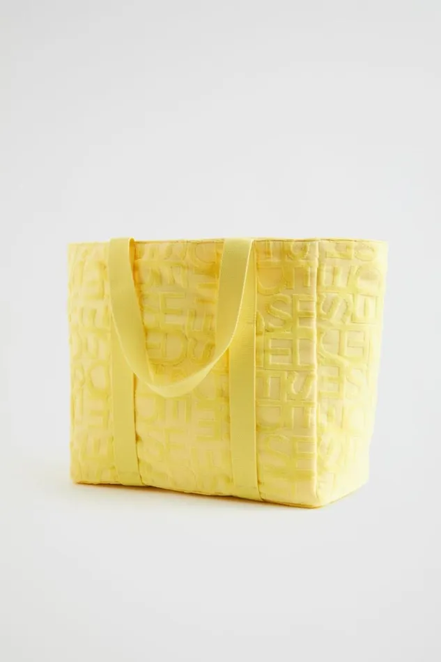 Seed Heritage Beach Bags Seed Logo Beach Bag Lemon Drop 8211 Woman