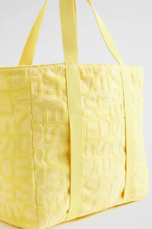 Seed Heritage Beach Bags Seed Logo Beach Bag Lemon Drop 8211 Woman