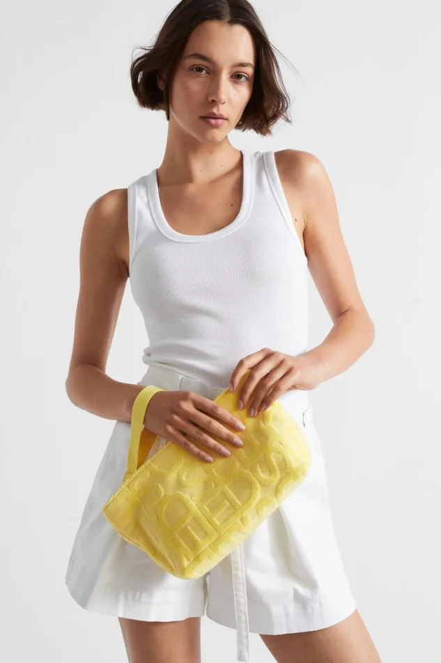 Seed Heritage Beach Bags Seed Logo Pouch Lemon Drop 8211 Woman