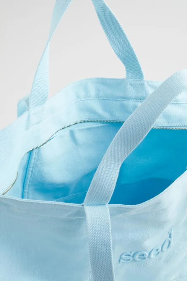 Seed Heritage Beach Bags Seed Overnight Bag Shimmer Blue 8211 Woman