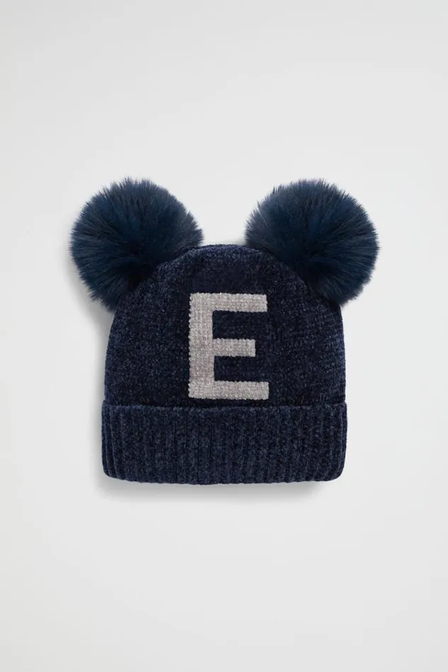 Seed Heritage Beanies Chenille Initial Beanie E 8211 Baby