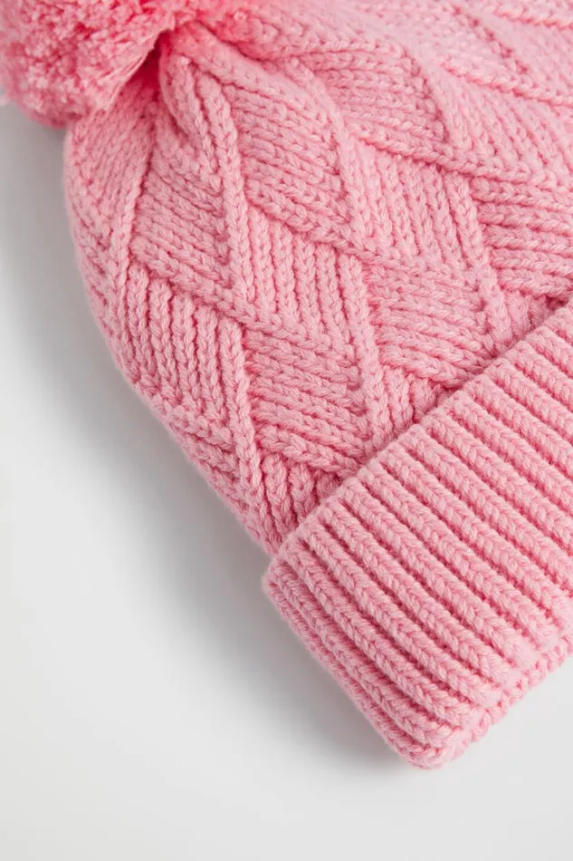 Seed Heritage Beanies Twisted Cable Beanie Camelia 8211 Baby