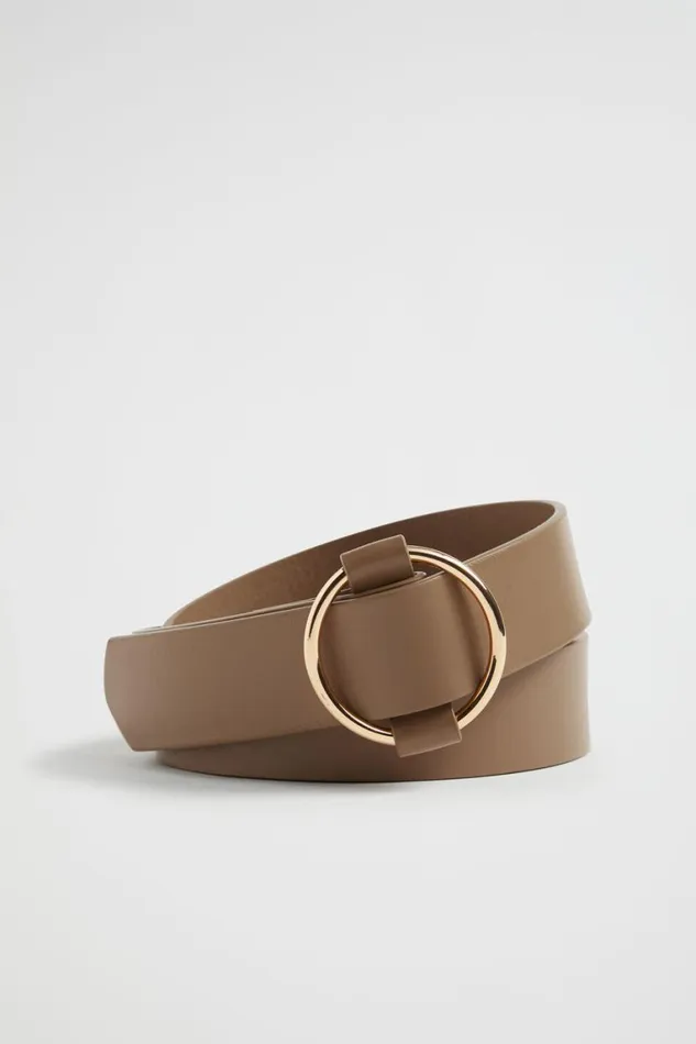 Seed Heritage Belts Adele Leather Hip Belt Cashew 8211 Woman