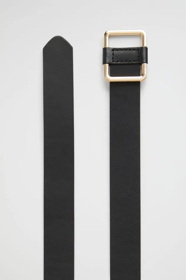 Seed Heritage Belts Naomi Leather Hip Belt Black 8211 Woman