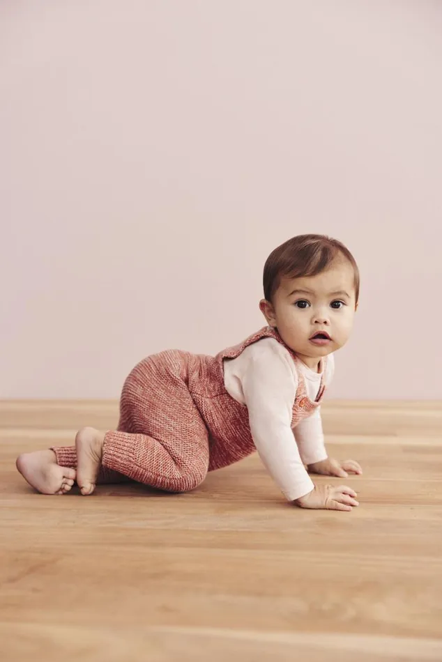Seed Heritage Bodysuits and Onesies Core Logo Bodysuit Rosewater 8211 Newborn