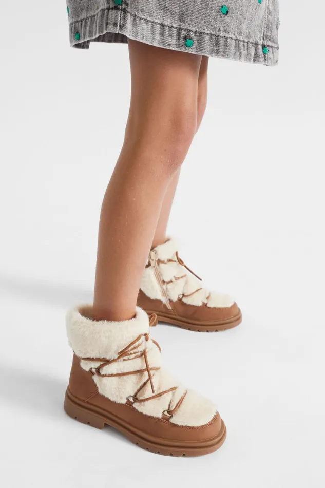 Seed Heritage Boots Fur Trapper Boot Multi 8211 Girl