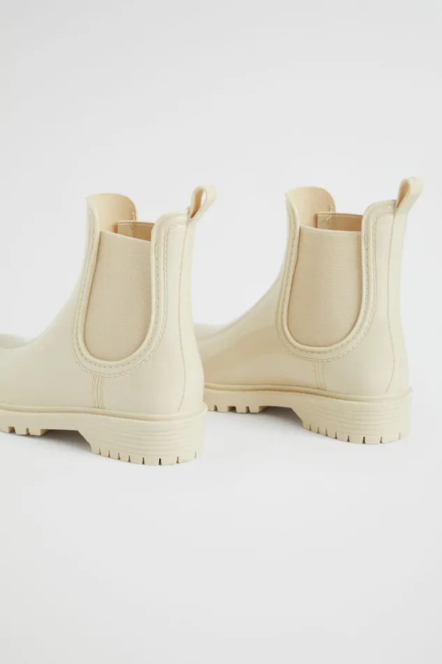 Seed Heritage Boots Gusset Shiny Gumboot Stone 8211 Girl