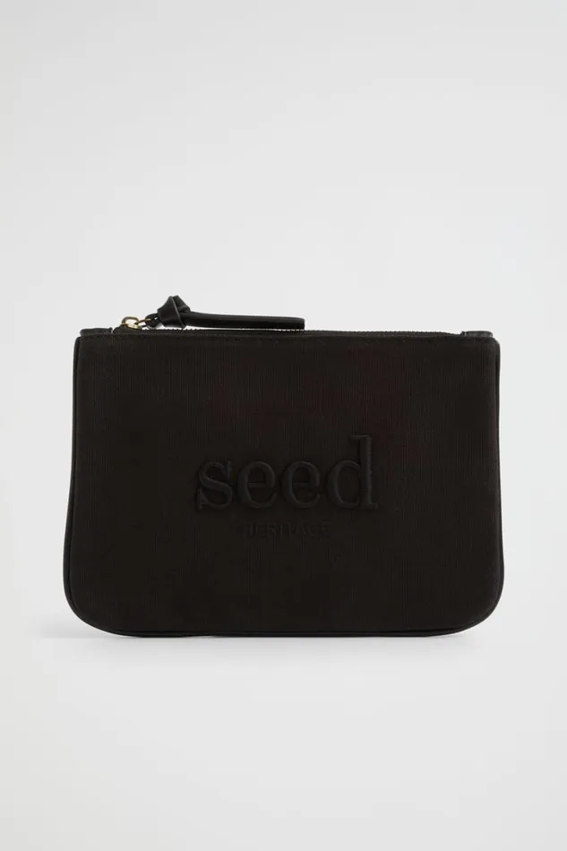 Seed Heritage Cosmetic Bags Seed Pouch True Black 8211 Woman