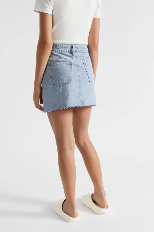 Seed Heritage Denim and Jeans A Line Denim Skirt Vintage Wash 8211 Teen Girl