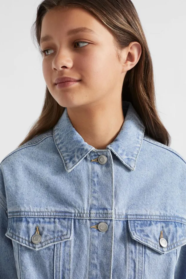 Seed Heritage Denim and Jeans Boyfriend Denim Jacket Vintage Wash 8211 Teen Girl