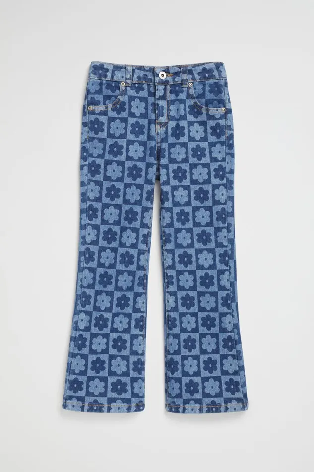 Seed Heritage Denim and Jeans Checked Jean Indigo 8211 Girl