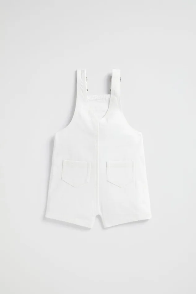 Seed Heritage Dresses Core Logo Overall Canvas Wash 8211 Baby