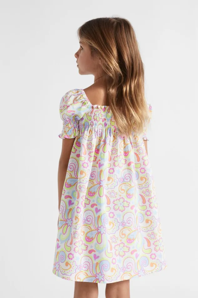 Seed Heritage Dresses Paisley Dress Key Lime 8211 Girl