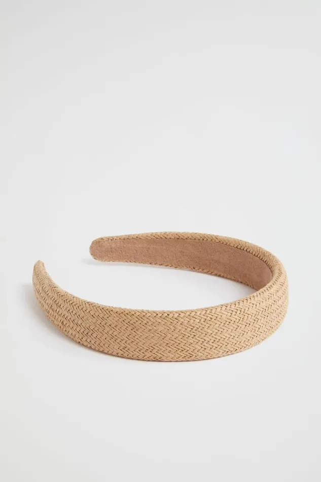 Seed Heritage Hair Accessories Cross Weave Headband Soft Wheat 8211 Woman