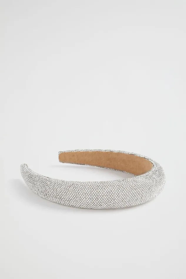 Seed Heritage Hair Accessories Crystal Headband Silver 8211 Woman
