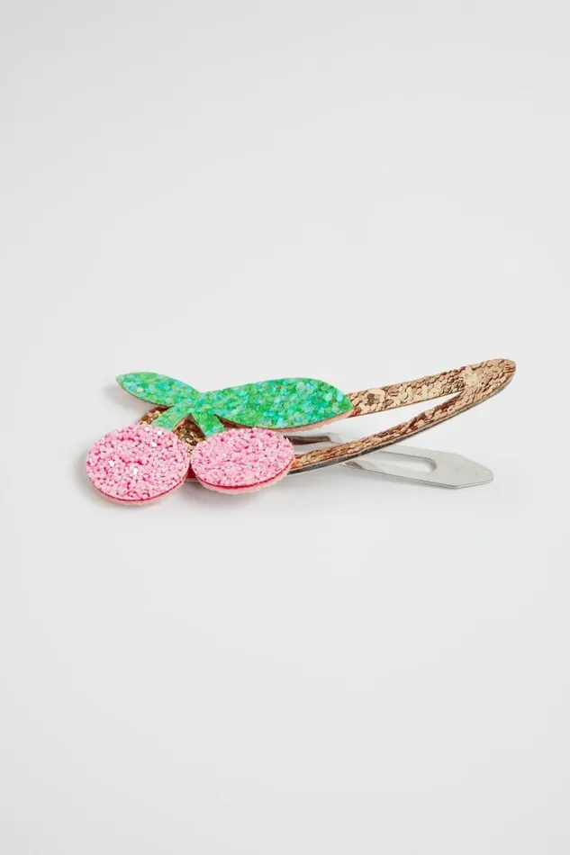 Seed Heritage Hair Accessories Flat Cherry Glitter Snaps Multi 8211 Girl