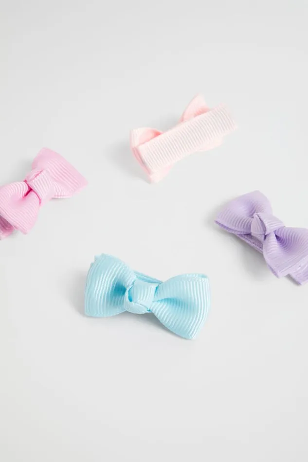 Seed Heritage Hair Accessories Grosgrain Bow Duck Clip Pack Multi 8211 Girl