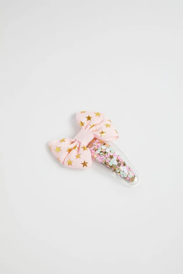 Seed Heritage Hair Accessories Grosgrain Bow Shaker Snap Multi 8211 Girl