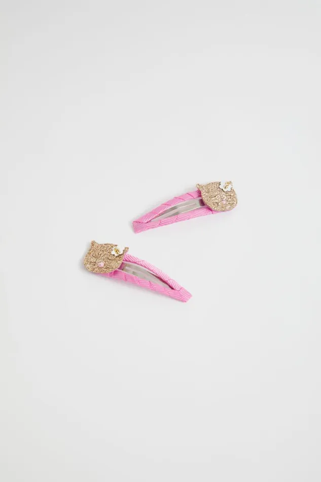 Seed Heritage Hair Accessories Grosgrain Cat Snaps Lily 8211 Girl