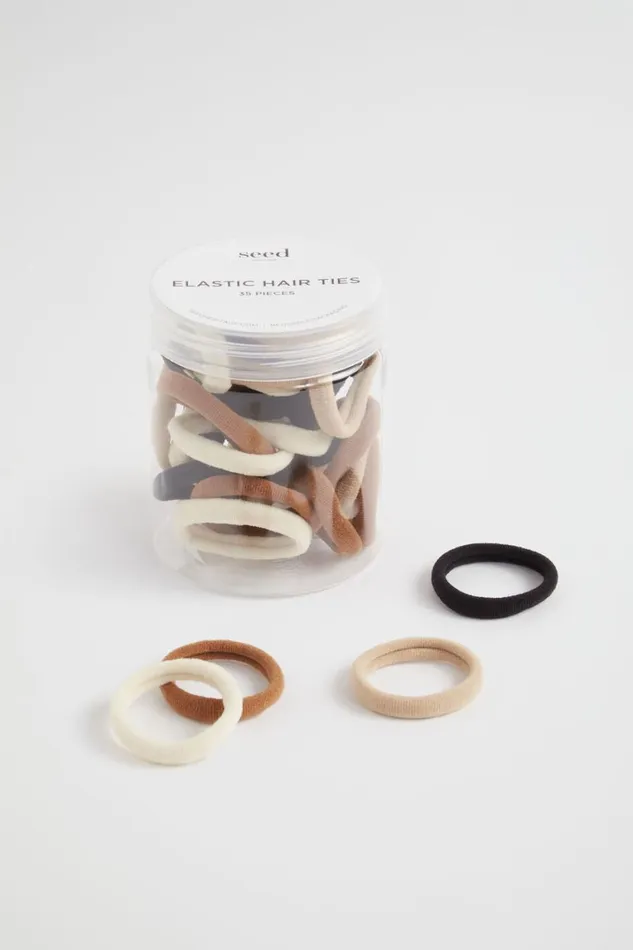 Seed Heritage Hair Accessories Hair Tie Set Black Multi 8211 Woman