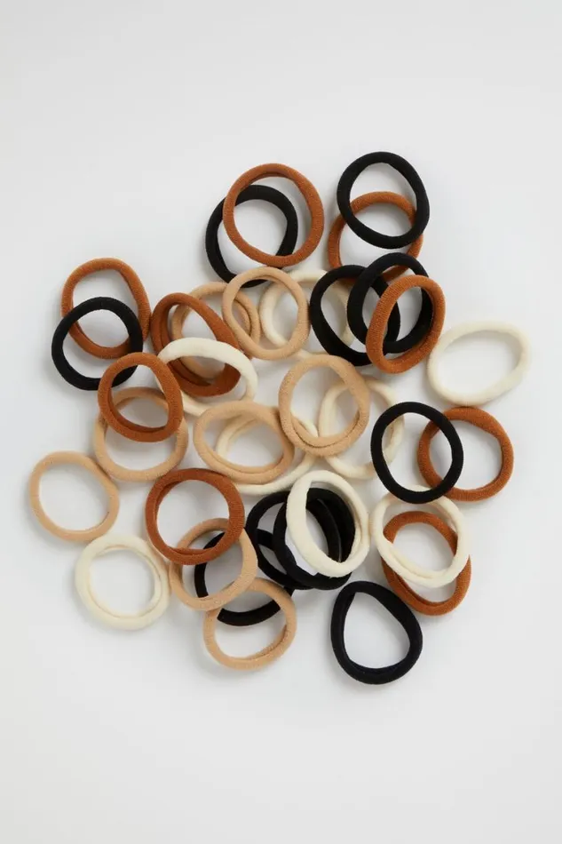 Seed Heritage Hair Accessories Hair Tie Set Black Multi 8211 Woman