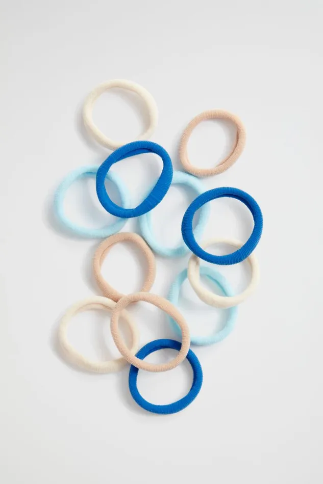 Seed Heritage Hair Accessories Hair Tie Set Shimmer Blue 8211 Woman