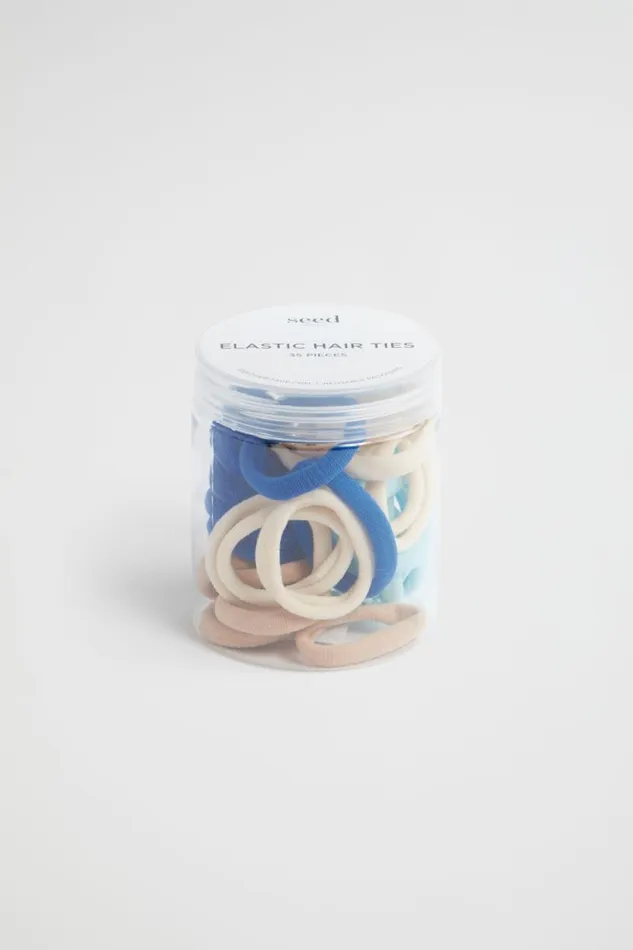 Seed Heritage Hair Accessories Hair Tie Set Shimmer Blue 8211 Woman